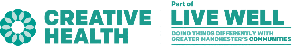 Live well creative health logo - teal 2